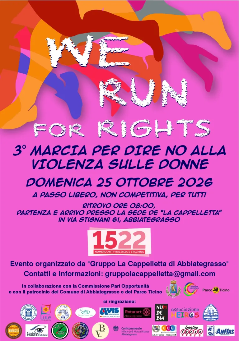 WE RUN FOR RIGHTS