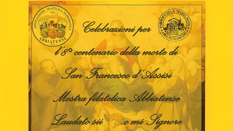 Celebrazioni per l'ottavo centenario della morte di San Francesco d'Assisi