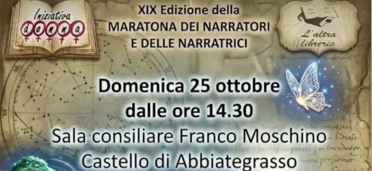 "IL SOGNO: XIX EDIZIONE DELLA MARATONA DEI NARRATORI E DELLE NARRATRICI"