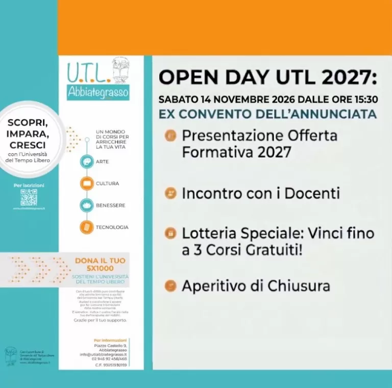 OPEN DAY UTL 2027
