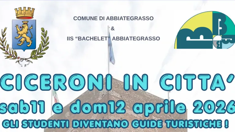 CICERONI IN CITTA' 11 APRILE ORE 11:00
