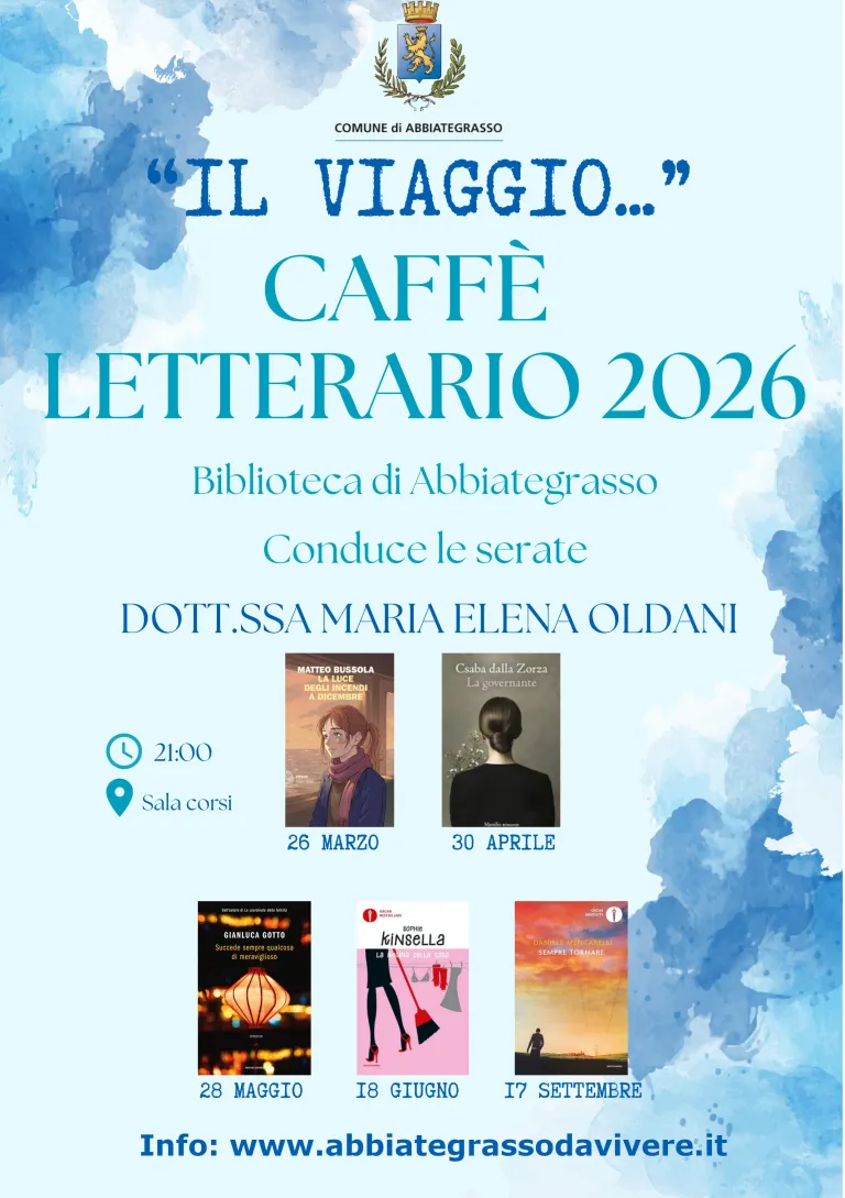 CAFFE' LETTERARIO 2026 – foto 2