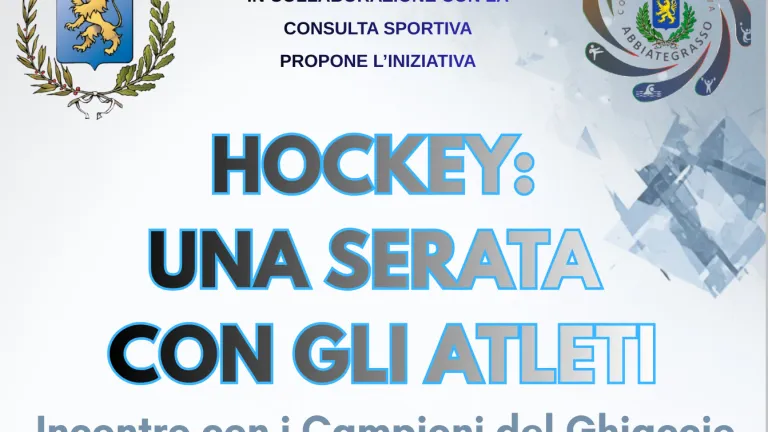 HOCKEY: UNA SERATA CON GLI ATLETI