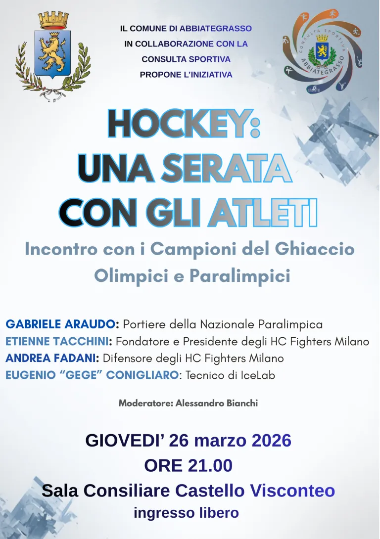 HOCKEY: UNA SERATA CON GLI ATLETI – foto 2