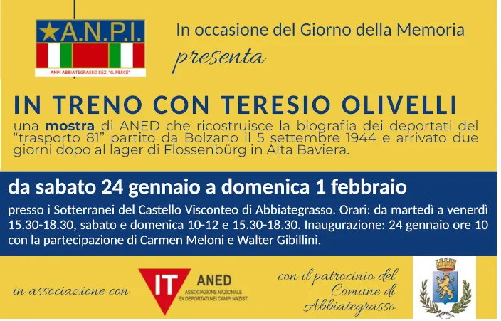 IN TRENO CON TERESIO OLIVELLI – foto 2