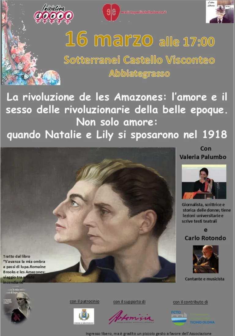 La rivoluzione de les Amazones: l'amore e il sesso delle rivoluzionarie della belle epoque. Non solo amore: quando Natalie e Lily si sposarono nel 1918 – foto 2