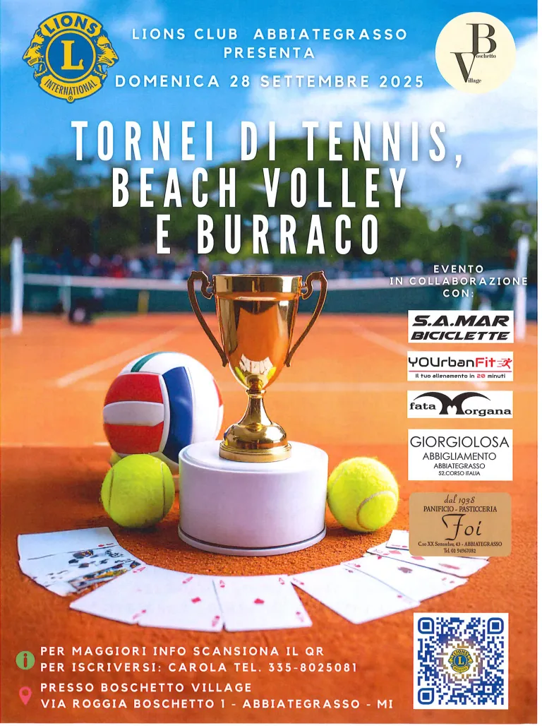 Tornei di tennis, beach volley e burraco – foto 2