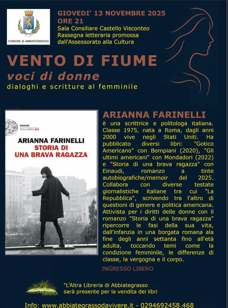 VENTO DI FIUME voci di donne: ARIANNA FARINELLI – foto 2