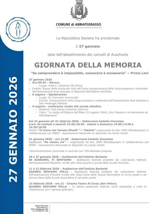 GIORNATA DELLA MEMORIA – foto 2