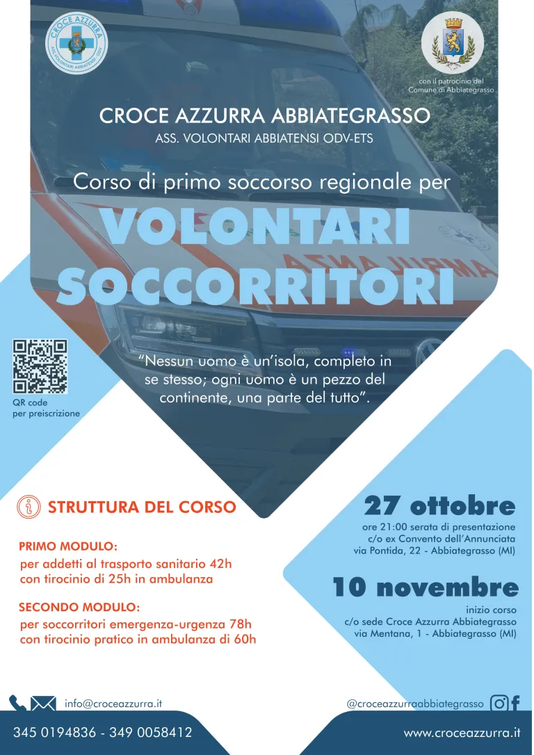 Corso di primo soccorso regionale per VOLONTARI SOCCORRITORI – foto 2