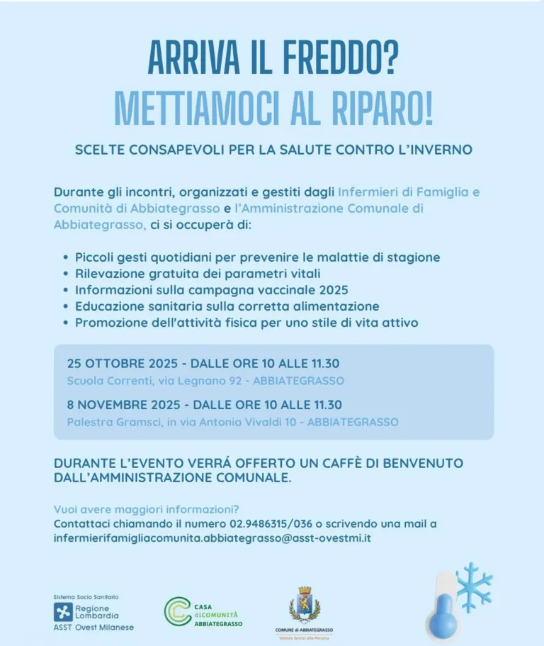 ARRIVA IL FREDDO? PREPARIAMOCI E METTIAMOCI AL RIPARO! – foto 2