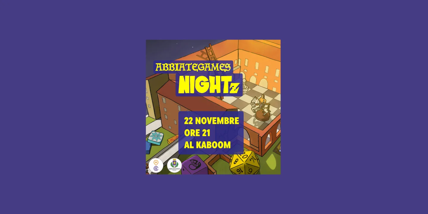 Eventi in Abbitegrasso: ABBIATEGAMES NIGHT