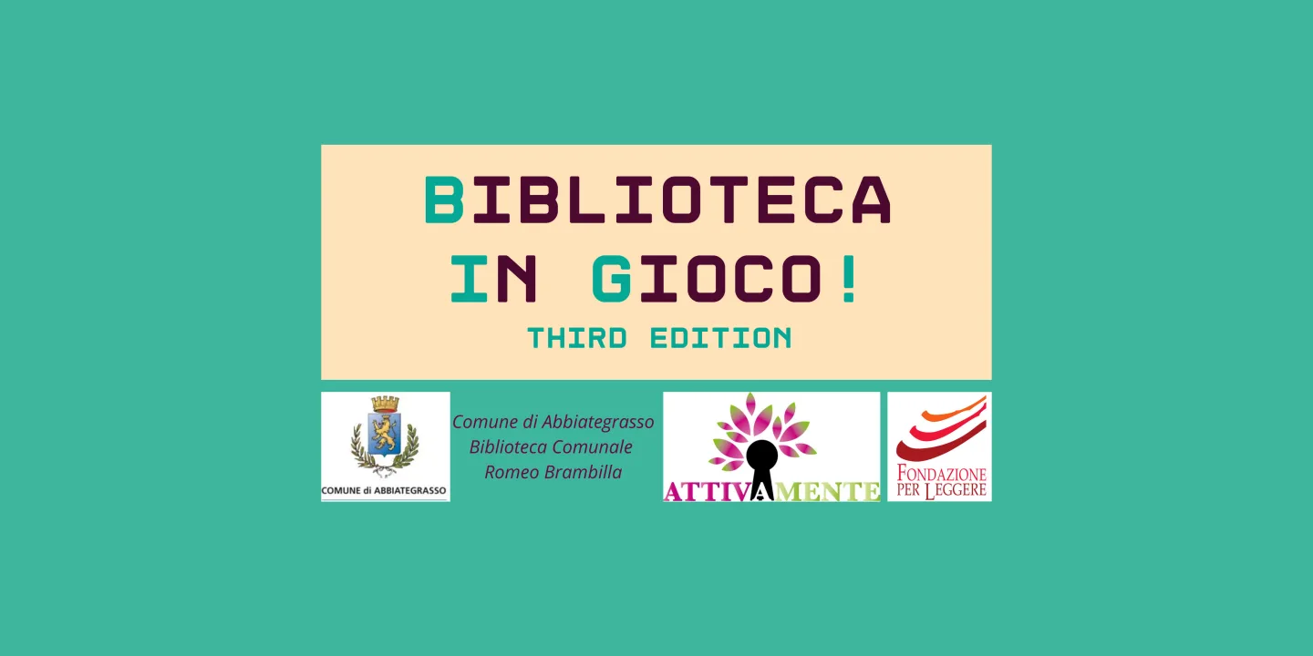 Eventi in Abbitegrasso: BIBLIOTECA IN GIOCO!