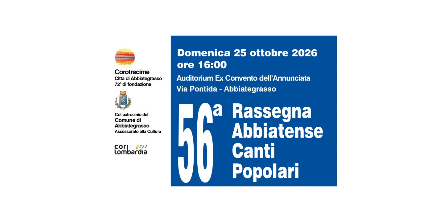 Eventi in Abbitegrasso: Rassegna Abbiatense di Canti Popolari