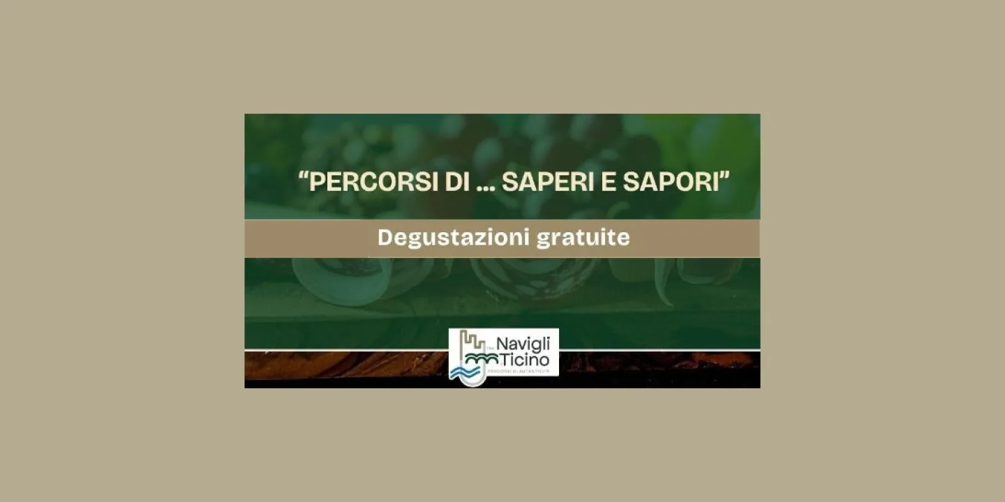 Eventi in Abbitegrasso: "PERCORSI DI... SAPERI E SAPORI" 29/11 ore 18.00