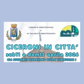 CICERONI IN CITTA' 11 APRILE ORE 10:00