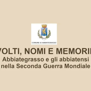VOLTI, NOMI E MEMORIE