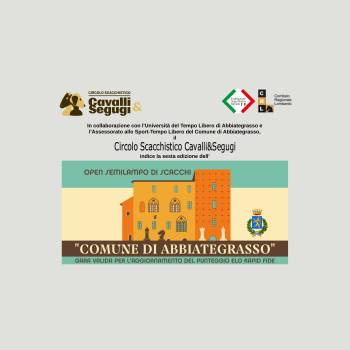OPEN SEMILAMPO DI SCACCHI 