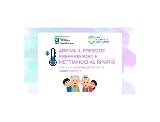 ARRIVA IL FREDDO? PREPARIAMOCI E METTIAMOCI AL RIPARO!