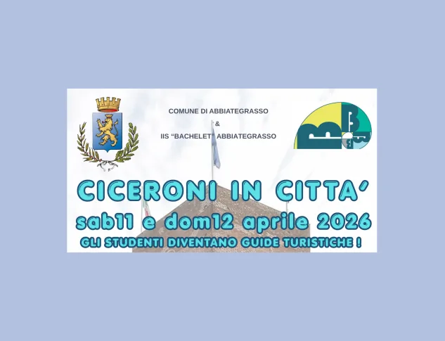 CICERONI IN CITTA' 11 APRILE ORE 10:00