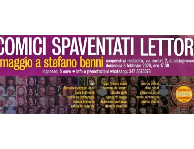 COMICI SPAVENTATI LETTORI