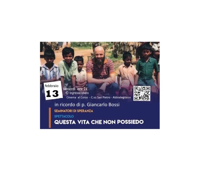  SEMINATORI DI SPERANZA - QUESTA VITA CHE NON POSSIEDO 