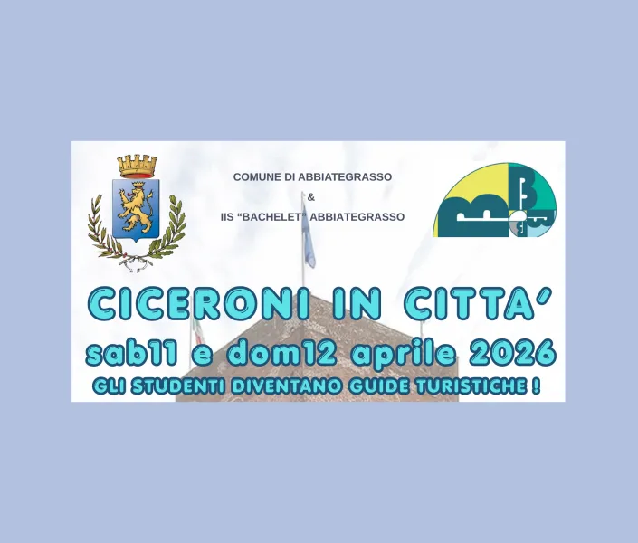 CICERONI IN CITTA' 11 APRILE ORE 10:00