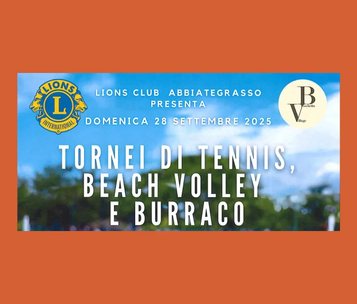 Tornei di tennis, beach volley e burraco
