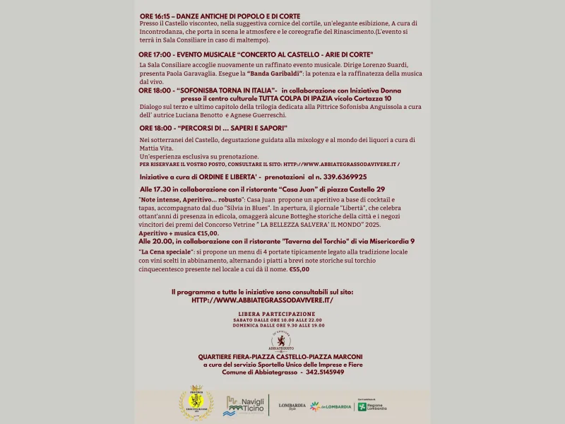 ABBIATEGUSTO: ECCELLENZE E SAPORI DA GUSTARE