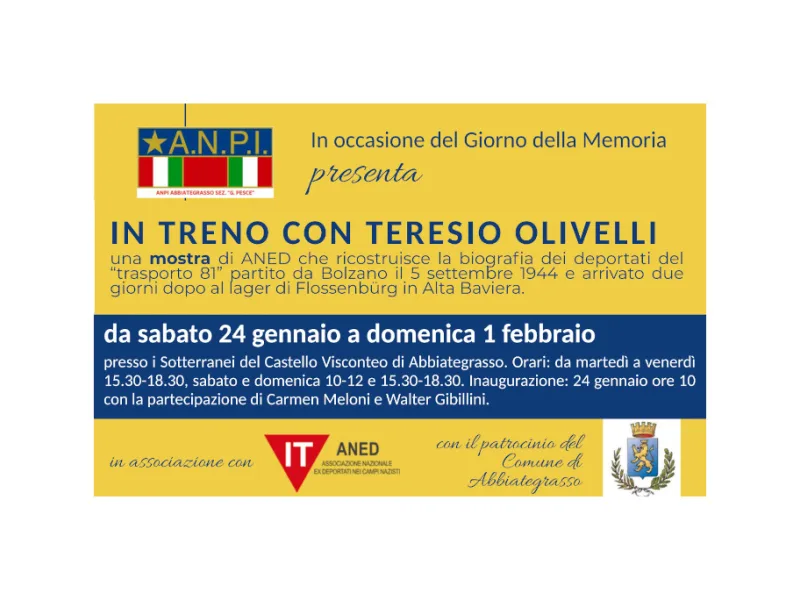 IN TRENO CON TERESIO OLIVELLI