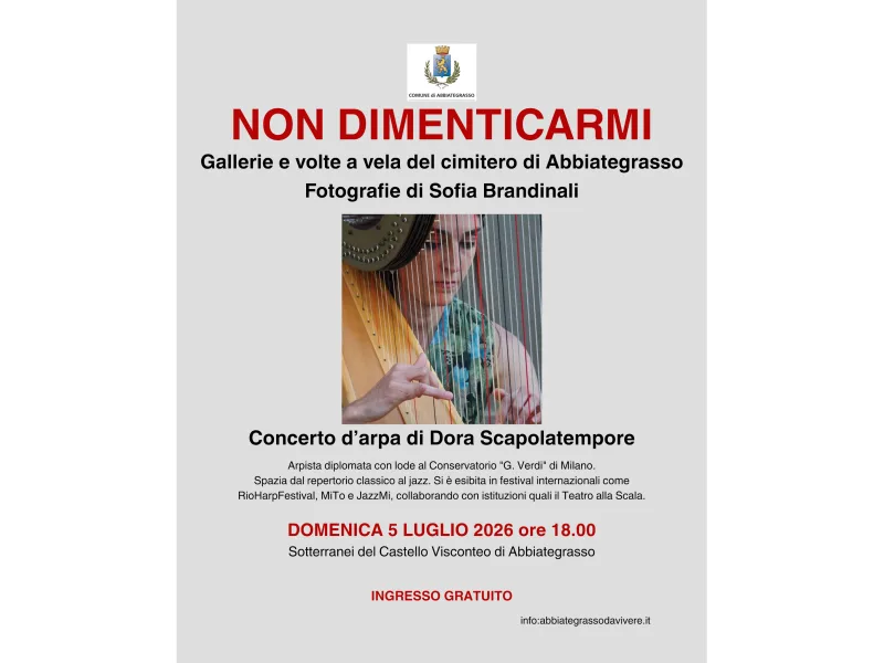 Concerto d'Arpa con Dora Scapolatempore