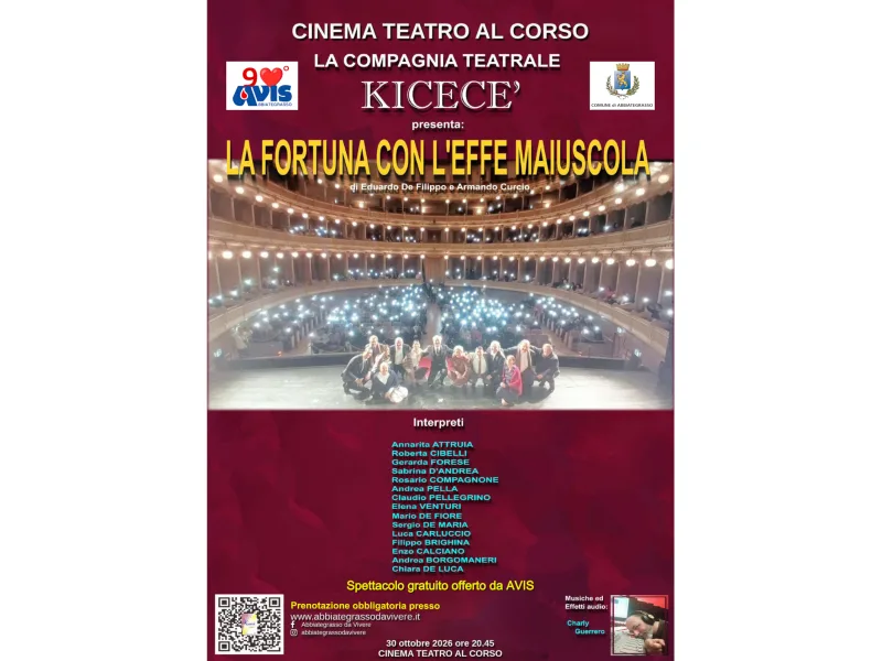 "La fortuna con l'effe maiuscola"