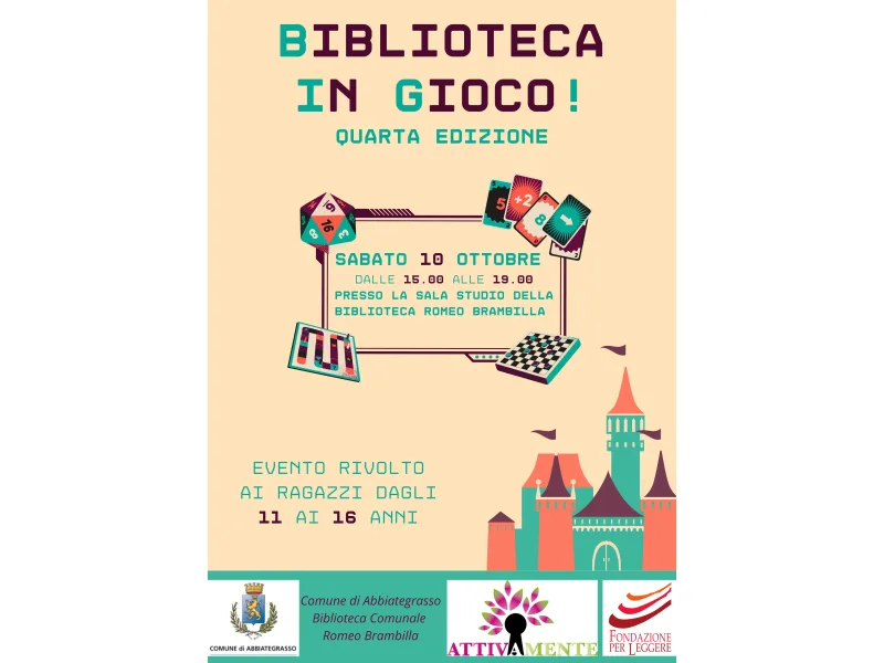 BIBLIOTECA IN GIOCO!