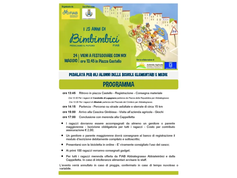 I 25 ANNI DI Bimbimbici