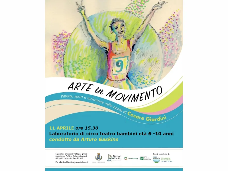 Laboratorio di circo teatro bambini condotto da Arturo Gaskins