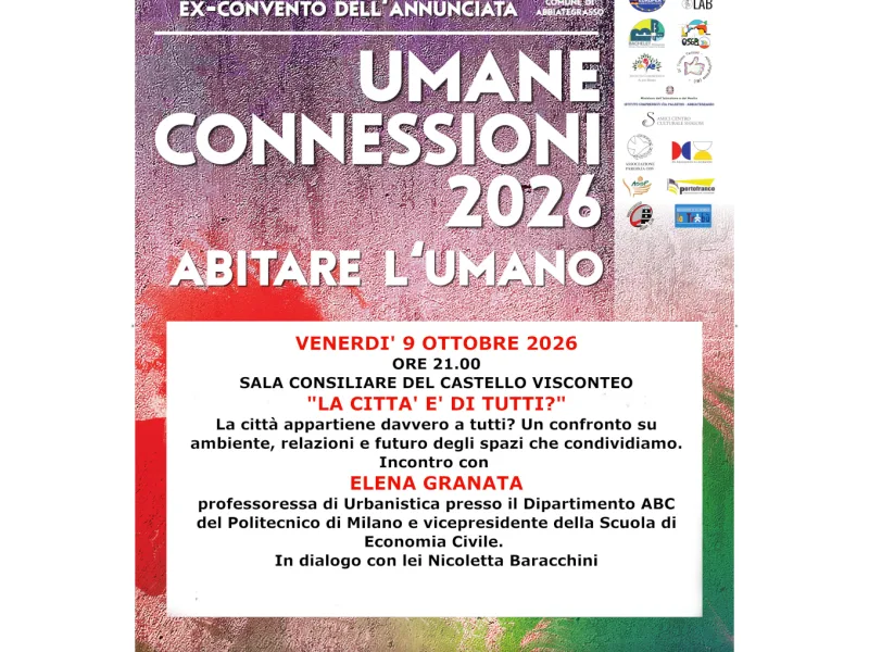 UMANE CONNESSIONI - Incontro con ELENA GRANATA