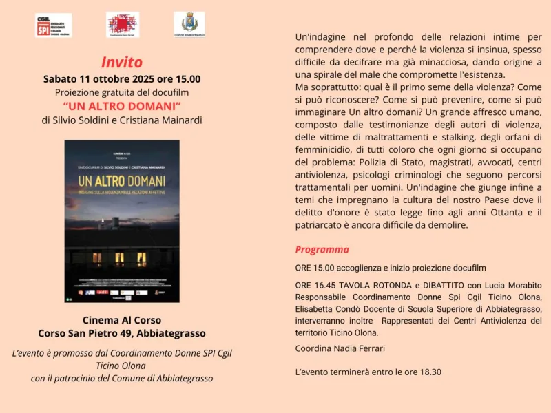 UN ALTRO DOMANI