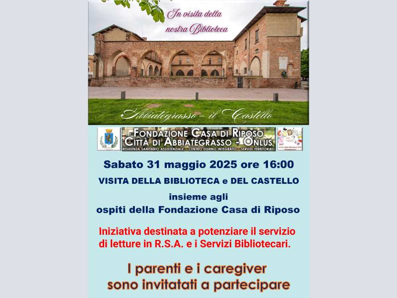 VISITA DELLA BIBLIOTECA e DEL CASTELLO