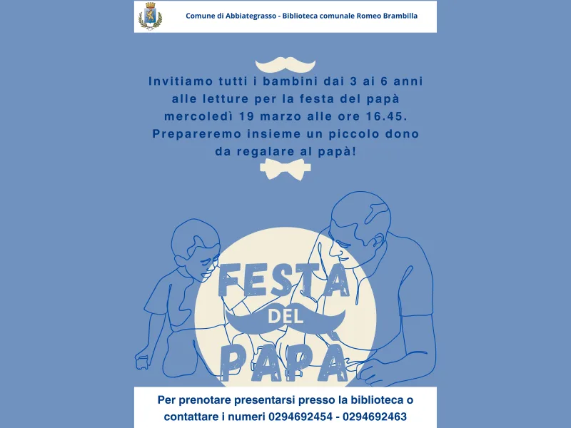 Letture per la festa del papà