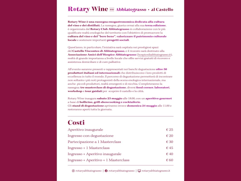 Rotary Wine 2026